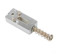 Zeroupshop 22mm x 10.5mm Roller Saddles for TL Guitar for bridge Set 22mm(Silver)