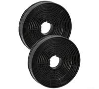 Zeroupshop 2PCS Activated Charcoal Filter for Range Hoods, 139x26cm Carbon Replacement for FWK-140, Weissgauff WCF-02, Elikor Φ-05, KF17130, Grease and Removal