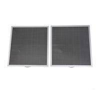 Zeroupshop 2Pcs Range Hood Filter Replacement for NuTone S99010317 QT2000 WA6500,Charcoal Aluminum Mesh Grease Filter,11-1/4x11-5/8x3/8 Inch Kitchen Vent Filters