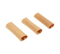 Zeroupshop 3-Pack Fly Fishing Line Stripping Guards, Nylon Finger Protectors Sleeve for Clean Line and Enhanced Grip, Soft Elastic Finger Cots to Burns, 2.6x1 Inch(A)
