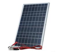 Zeroupshop 30W 12V Solar Panel Kit Polycrystalline Silicon Photovoltaic Module for Camping RV Boat Off-Grid Home Power System for outdoorEnergy Charging Set