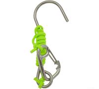 Zeroupshop 316 Stainless Steel Scuba Diving Reef Hook with Safety Rope, Quick Release Buckle, Glow-in-the-Dark Line for For BCD Gear, Royal Blue(C)
