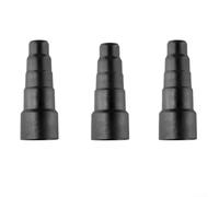 Zeroupshop 32-38mm Vacuum Cleaner Hose Adapter Wet & Dry Power Tool Dust Extractor Converter 5 Diameter Sizes PVC Rubber For-Guild For-Vacmaster(3PCS)