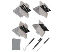 Zeroupshop 32Pcs Plastic And Nylon Hearing Aid Filter Wax Guard Protection Hearing Aid Accessories For Phonak, Resound, Unitron Hearing Aid Cleaning Accessories