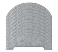 Zeroupshop 4 Or 10 Pack Washable Reusable Microfibre Mop Cloth, Compatible For ABIR K30 Robot Vacuum Cleaner, Replacement Parts For Efficient Floor Cleaning, Grey(10 PACK)