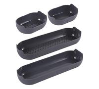 Zeroupshop 4 Pack Silicone Bread Loaf Pan Set Non Sticker Baking Molds for Home Kitchen Small and Large Size Heat Resistant Bakeware for Hot Dog Buns Sourdough