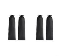 Zeroupshop 4pcs Long Drawstring Storage Bags Tent Pole Storage Sack Tripod | Oxford Cloth Protective Cases For Tent Poles, Tripods, Umbrellas, Lightweight Gear Organizer For Camping And Travel, 21x60cm