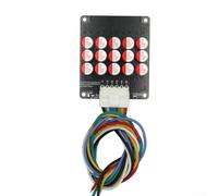 Zeroupshop 4S-5S Active Battery Equalizer 5A Lithium Cell Balancer With Capacitor Energy Transfer For LiFePO4 Ternary Polymer And Lithium Titanate Batteries 60-300Ah Voltage 1.8-4.2V