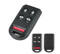 Zeroupshop 5-Button Remote Key Shell Case Cover, for Odyssey 2005-2010, Uncut Replacement Housing, with OUCG8D-399H-A, No Electronics or Chip Included