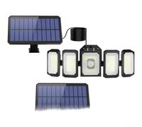 Zeroupshop 5 Head Solar Wall Light Motion Sensor IP65 5 Head Solar Wall(B) | 5 adjustable heads, 270° wide coverage, motion activated, 3 lighting modes, energy efficient solar power