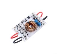 Zeroupshop 600W Boost Converter Module DC 10-60V to 12-60V Adjustable Voltage Current Power Supply 96% Efficiency Compact for DIY Car PDA Electronics Projects White