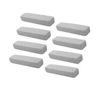 Zeroupshop 8-Pack Pumice Stone Cleaning Brushes for Grill, Kitchen Sink, Shower, Bathroom, Pool, Natural Stone Scrubber to Remove Rust Limescale Hard Water Stains, 5.9