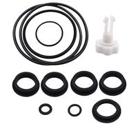 Zeroupshop 9pices Replacement Kit with Air Release Valve Set for Swimming Pool Equipment Maintenance for Intex Sand Filter Pump O-Ring for Swimming Pool Maintanese