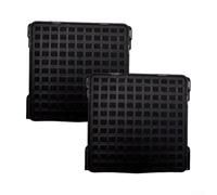 Zeroupshop Activated Carbon Fridge Air Filter Replacement For Liebherr 9096989 9882429 9882460 Coconut Shell Absorber Easy Install Keeps Food Fresh(2 PACK)