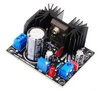 Zeroupshop Adjustable Linear Regulated Power Supply Board for LM317 LM338T LT1083CP, DC 1.5V-30V Output with Heavy Duty Heat Sink, Compact 60x48mm PCB for Electronics Projects, Black(LT1083)
