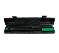 Zeroupshop Adjustable Preset Torque Wrench 1/2 Inch Drive, 28-210Nm Ratchet Socket Tool with Dual Scale and Audible Click, High-Strength Alloy for Automotive Tire Maintenance, Green