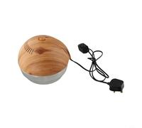 Zeroupshop Air Revitaliser with Colour Changing LED Light Humidifier Purifier for Bedroom Office Home 110V PP ABS Material 18 * 17.5 cm