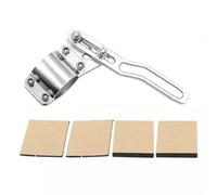 zeroupshop Aluminium Car Steering Wheel Turn Signal Lever Extension Rod with Adjustable Extension from 30mm to 100mm Fits 18 28mm Diameter Levers (Silver)