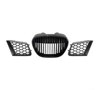 Zeroupshop Badgeless Front Central Grille, for Seat For Ibiza For Cordoba Typ 6 L 2002 to 2009 Plastic Car Grill Replacement Part OEM 6L0853654/9182921