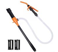 Zeroupshop Battery Operated Fuel Transfer Pump 12V Electric Oil Extractor Pump Portable Liquid Siphon for Car Boat RV Marine Tank Water Removal