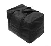 Zeroupshop BBQ Premium Storage Carry Bag For Weber Portable Charcoal Grill, Waterproof Wear-Resistant Outdoor Barbecue Cover, Beach Picnic Camping Accessory, Black 58X36x41 Cm