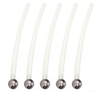 Zeroupshop Car Wash Foam Maker Kit 5 Pieces Stainless Steel Gravity Ball With Silicone Straw Washer Snow Foam Lance For Home Garden Cleaning Equipment