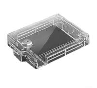 Zeroupshop Central Air Conditioning Panel Cover, With Lock Socket Protection Waterproof Box, For Child Safety, 128X94x25mm(Transparent white)