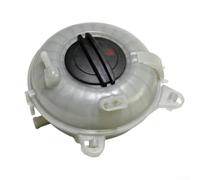 Zeroupshop Coolant Reservoir Expansion Tank with Cap for Golf 7 MK7 for A3 Gray Plastic Radiator Water Bottle Replacement, OEM 5QD121407H 5Q0121407A