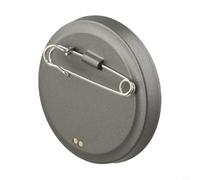 Zeroupshop Cyber Badge 1.7 Inch Display 6.0 Electronic Name with 30 H Battery Life DIY Image Video GIF for Anime Party Office Purple(Black)