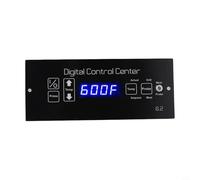 Zeroupshop Digital Thermostat Control Board With Temperature Controller For Louisiana Grills Pellet Wood Grill Automatic Feed System With Stainless Steel Probe 120V/230V