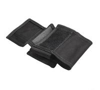 Zeroupshop Diving Weight Bag Back Mount Pouch Side Tank Pocket BCD Scuba Diving Accessory With Drainage Holes Black 13X13cm For Underwater Sports Equipment Storage(1pack)