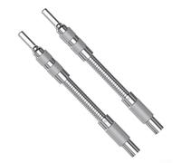 Zeroupshop Drill Bit Extension With Flexible Head For Electric Screwdriver Hex Shank Adapter 360 Degree Movement Alloy Shaft With Magnetic Bit Retention(A)