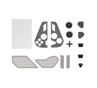 Zeroupshop Dust Filter Mesh Set Fits for ROG Ally-X and for Xbox, for Protection Against Dust and Debris, Includes Anti-Scratch Stickers and Thumb Grip Case for Enhanced Gaming Comfot