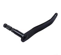 Zeroupshop Extended Shifter Shaft Shift Arm for Softail 2018-Up, Front Rear Control Lever Upgrade, metal Gear Shift Extension for Improved(Black)