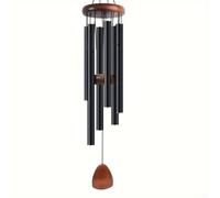 Zeroupshop Extra Large Aluminium Wind Chimes 68 cm Deep Tone Memorial Garden Decor Outdoor Indoor Handmade Tuned Metal Chimes