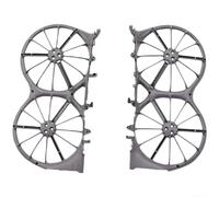 Zeroupshop For DJI Neo 2 Upper Frame and Bottom Shell Protective Ring Replacement Parts, High-Strength for Impact Resistance, Lightweight Design, Fit for Neo 2 Models in Grey(C)