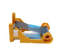 zeroupshop for zebra ZXP Series 1 Printer Ribbon 800011-140 YMCKO Colour Roll 100 Cards High Definition Photo ID Printing Standard Fit