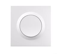 Zeroupshop for Zigbee Smart Wall Switch ZBMINIL2-E for Home Assistant, No Neutral Wire Required, 3.0 Protocol, 2400W Load, PC Housing, White, 86x86mm