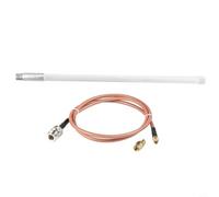 Zeroupshop Glass Fiber Omnidirectional Antenna 12 DBi Gain 860-930MHz With Vertical Polarization N-Type Male Connector For LoRa For Helium For Miners For Bobcat For Sensecap