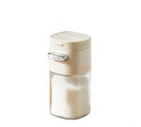 Zeroupshop Glass Salt Dispenser, 2-Pack, 0.5g, Seasoning Jar