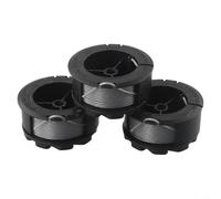 Zeroupshop Grass Trimmer Line Spool 6.1m 1.65mm Nylon Cord Compatible with UniversalGrassCut F016800570 Abrasion Resistant Replacement Part for Lawn Edging(3pc)