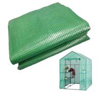 Zeroupshop Greenhouse Cover, PVC, 143x143x195cm, Green