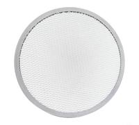 Zeroupshop Heavy Duty Aluminum Pizza Screen, Perforated Mesh Baking Pan for Even Heat, Non-Stick Round Tray for Crispy Crust, Kitchen Oven Plate for Bread and Cake, 9(10 inch)