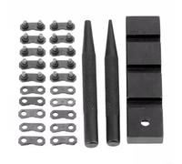 Zeroupshop Heavy-Duty Chain Breaker Kit with 10 Pack 3/8 Wide Connectors for Chainsaws Compatible with MS380 MS381 MS460 MS660 and 18-24 Inch Bar