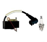 Zeroupshop Ignition Coil 11334001350 High Voltage Spark Module Compatible with MS270, MS280, MS270C, MS280C, MS270Z Chainsaw Replacement Parts 2 Pack(B)