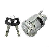 Zeroupshop Ignition Lock Cylinder Switch with Key for Mercedes-Benz W124 W201 C124 S124 A124, Replace OE 1264600604 1264600304, Direct Replacement Plastic Metal Front