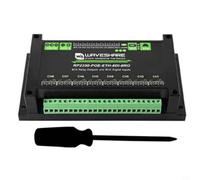 Zeroupshop Industrial 8-Channel RP2350 Relay Module, Dual-Core 150MHz with Ethernet & RS485, 7-36V Wide Voltage, Optocoupler Isolation for IoT Automation(POE-ETH 8DI 8RO)
