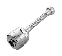 Zeroupshop Kitchen Tap Extender Sprayer Head 360 Degree Rotating Water Saving Aerator Set Stainless Steel ABS Modern Sink Faucet Adapter, for Cleaning
