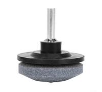 Zeroupshop Lawn Mower Sharpener,for Drill, 50mm Silicon Carbide Grinding Tool to Sharpen Rotary Mower Blades, Garden Maintenance Accessory,for Quick(black)