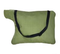 Zeroupshop Leaf Blower Vacuum Bag, Green Oxford Cloth Leaf Sack Garden Courtyard Cleanup, Outdoor Debris Catcher with Tie(A)